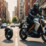 Moto électrique sans permis performante sur route