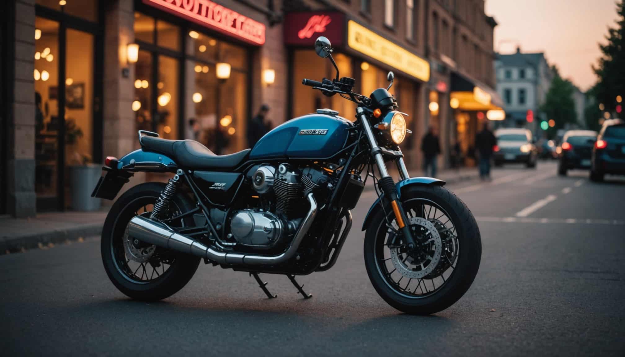 Moto alliant confort et performance pour femmes